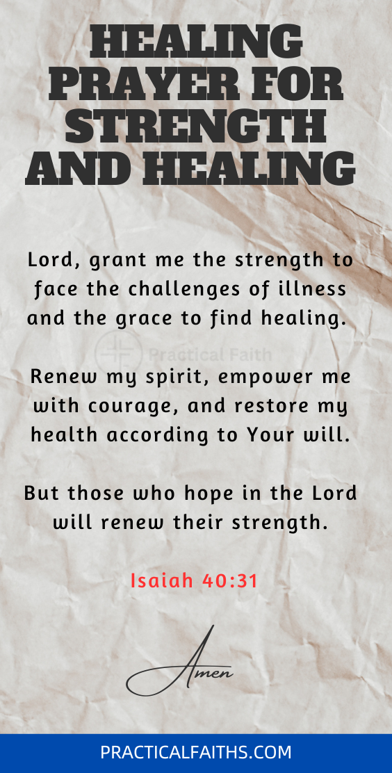 10 Short But Powerful Prayers for Healing - Backed by God's Powerful Words